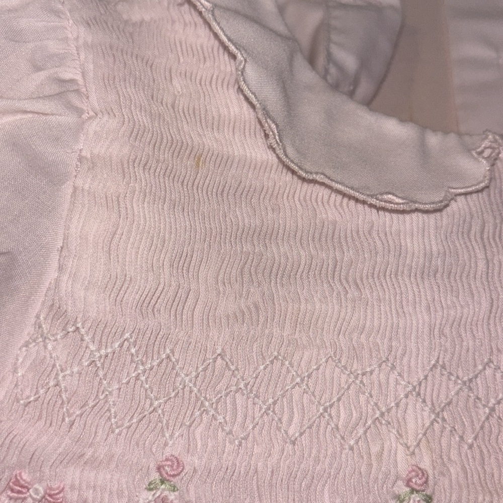 Baby girl smocked dress - Picture 2 of 2